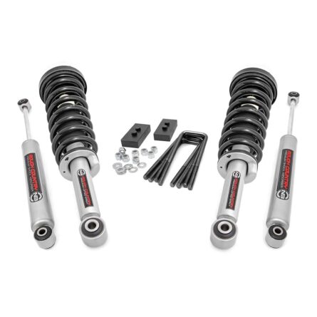 Rough Country 2 Inch Lift Kit - N3 Struts/N3 - Ford F-150 4WD (2009-2013)