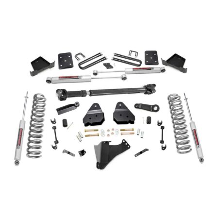 Rough Country 6 Inch Lift Kit - Diesel - OVLD - D/S - Ford Super Duty 4WD (17-22)