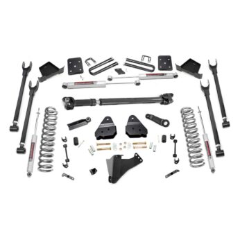 Rough Country 6 Inch Lift Kit - Diesel - 4-Link - FR D/S - Ford Super Duty (17-22)