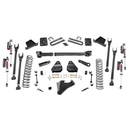 Rough Country 6 Inch Lift Kit - Diesel - 4-Link - FR D/S -Vertex - Ford Super Duty (17-22)