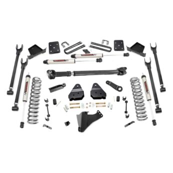 Rough Country 6 Inch Lift Kit - Diesel - 4 Link - D/S - V2 - Ford Super Duty (17-22)
