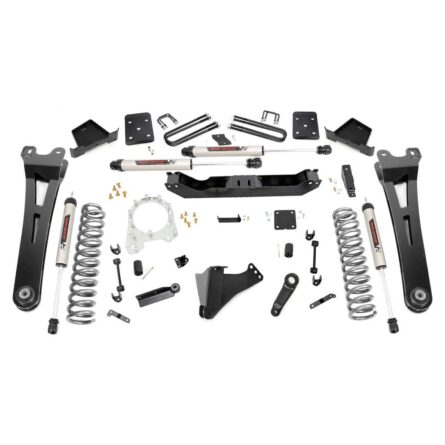 Rough Country 6 Inch Lift Kit - R/A - OVLDS - V2 - Ford Super Duty 4WD (17-22)