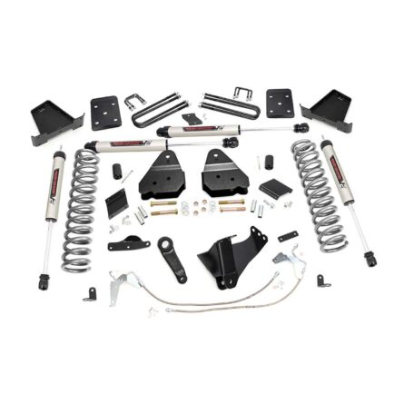 Rough Country 6 Inch Lift Kit - Diesel - No OVLD - V2 - Ford Super Duty (15-16)