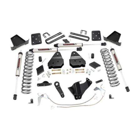 Rough Country 6 Inch Lift Kit - Diesel - OVLD - V2 - Ford Super Duty 4WD (11-14)