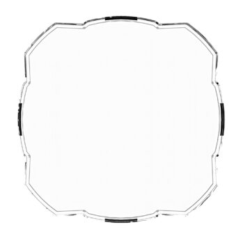 KC Hilites FLEX ERA 4 - Light Shield / Hard Cover - Clear