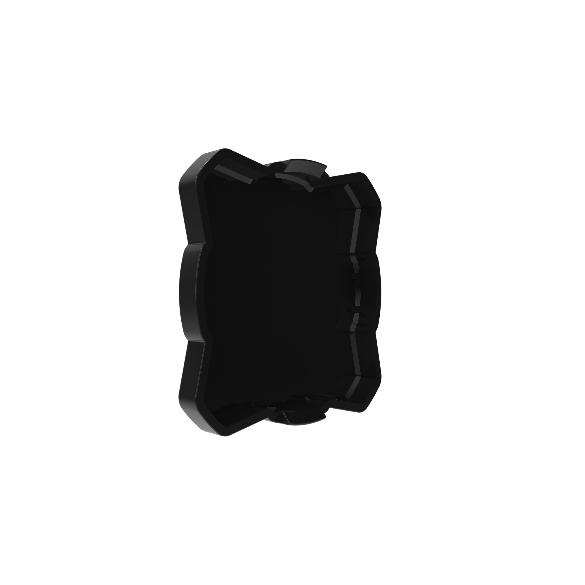KC Hilites FLEX ERA 1 - Light Cover - Black / Yellow KC Logo