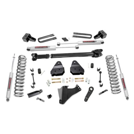 Rough Country 6 Inch Lift Kit - DRW - FR Drive Shaft - Ford Super Duty 4WD (17-22)