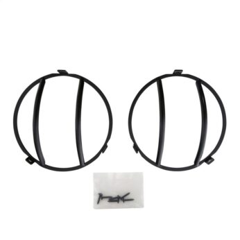Euro Head Light Guards - Black - 2 Piece