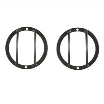 Euro Side Turn Signal Guards - Black - 2 Piece