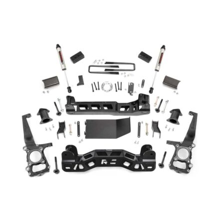 Rough Country 4 Inch Lift Kit - V2 - Ford F-150 4WD (2011-2014)