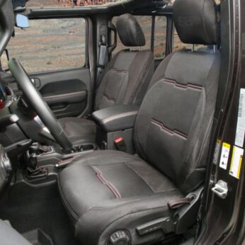 Smittybilt Neoprene Seat Cover Set Front/Rear - Charcoal Gen 2