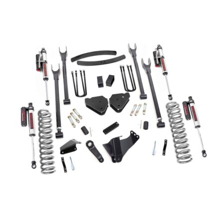 Rough Country 6 Inch Lift Kit - Gas - 4 Link - No OVLDS - Vertex - Ford Super Duty (05-07)