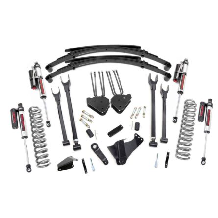 Rough Country 6 Inch Lift Kit - Diesel - 4 Link - RR Spring - Vertex - Ford Super Duty (05-07)