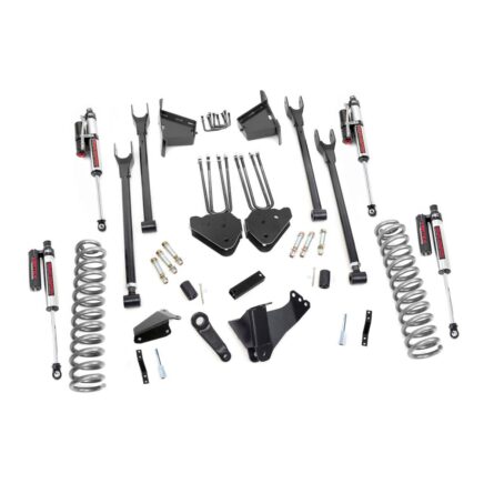 Rough Country 8 Inch Lift Kit - 4 Link - RR Blocks - Vertex - Ford Super Duty (05-07)