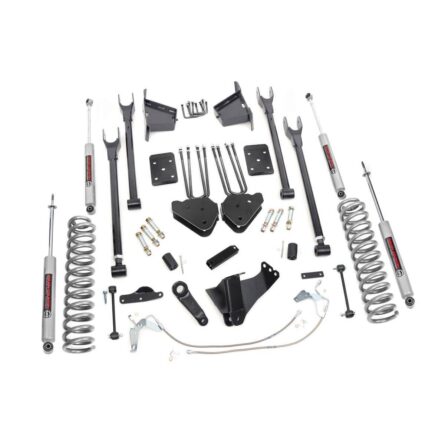 Rough Country 8 Inch Lift Kit - 4 Link - Ford Super Duty 4WD (2008-2010)