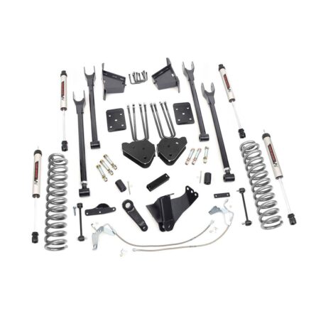 Rough Country 8 Inch Lift Kit - 4 Link - V2 - Ford Super Duty 4WD (2008-2010)