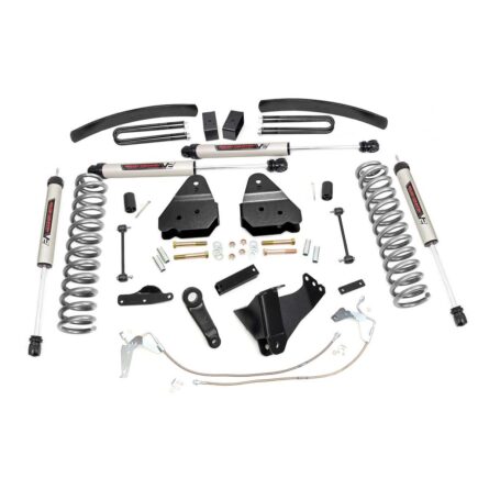 Rough Country 6 Inch Lift Kit - Gas - V2 - Ford Super Duty 4WD (2008-2010)