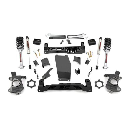 Rough Country 5 Inch Lift Kit - Cast Steel - N3 Strut/V2 - Chevy/GMC 1500 (14-18)