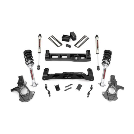 Rough Country 5 in Lift Kit - Alu/Stamp Steel - N3 Struts/V2 - Chevy/GMC 1500 (14-18)