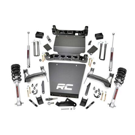 Rough Country 5 Inch Lift Kit - Bracket - N3 Struts - Chevy/GMC 1500 (14-18)