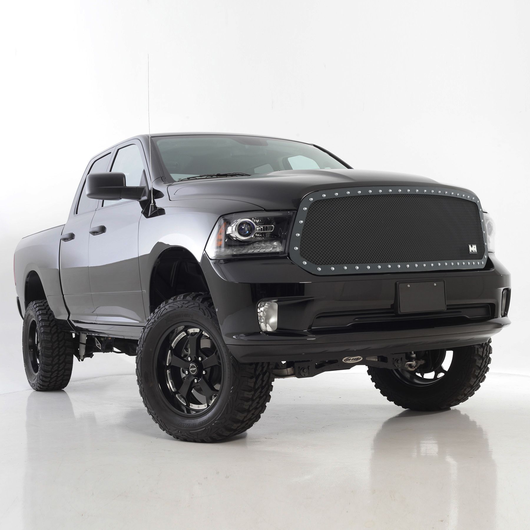 M1 S/S BLK Wire Mesh Grille