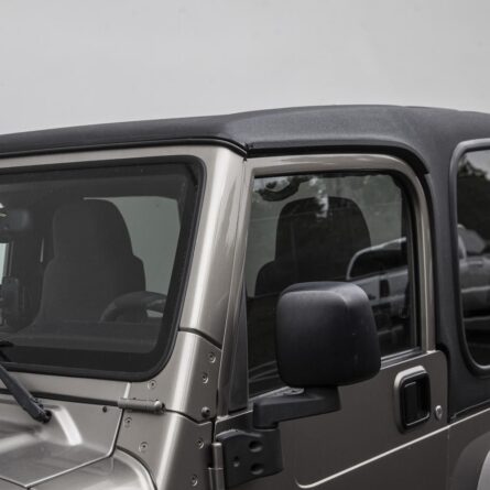 Hard Top - 1 Piece W/O Upper Doors - Textured Black