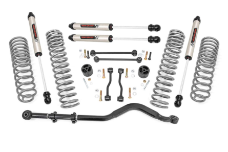 Rough Country 3.5 Inch Lift Kit - Springs - V2 - Jeep Gladiator JT 4WD (20-22)