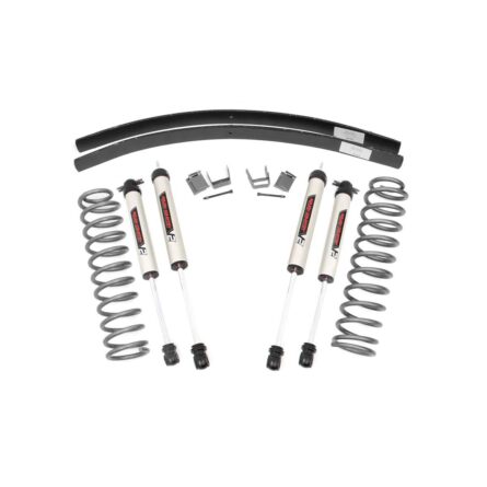 Rough Country 3 Inch Lift Kit - Rear AAL - V2 - Jeep Cherokee XJ 2WD/4WD (84-01)