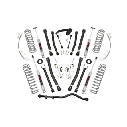 Rough Country 4 Inch Lift Kit - X-Series - Jeep Wrangler JK 4WD (2007-2018)