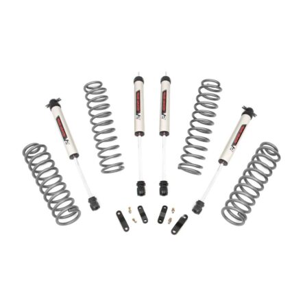 Rough Country 2.5 Inch Lift Kit - Coils - V2 - Jeep Wrangler JK 2WD/4WD (07-18)