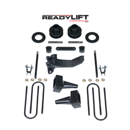 ReadyLIFT 2005-07 FORD F250 2.5'' SST Lift Kit with 4'' Rear Blocks - 1 pc Drive Shaft