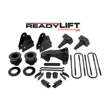 ReadyLIFT 2011-16 FORD F250 2.5'' SST Lift Kit with 4'' Rear Blocks - 1 pc Drive Shaft