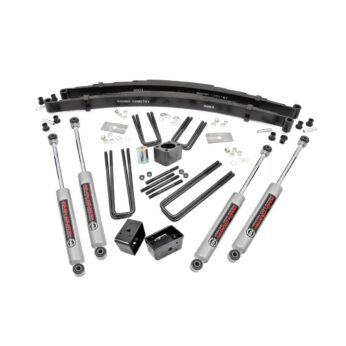 Rough Country 4 Inch Lift Kit - Rear Blocks - Dodge W100 Truck (86-89)/W200 Truck (78-80)