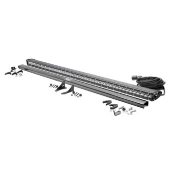 Rough Country LED Light - Cowl Mnt - 50 in Chrome Single Row - Jeep Wrangler JL (18-23)