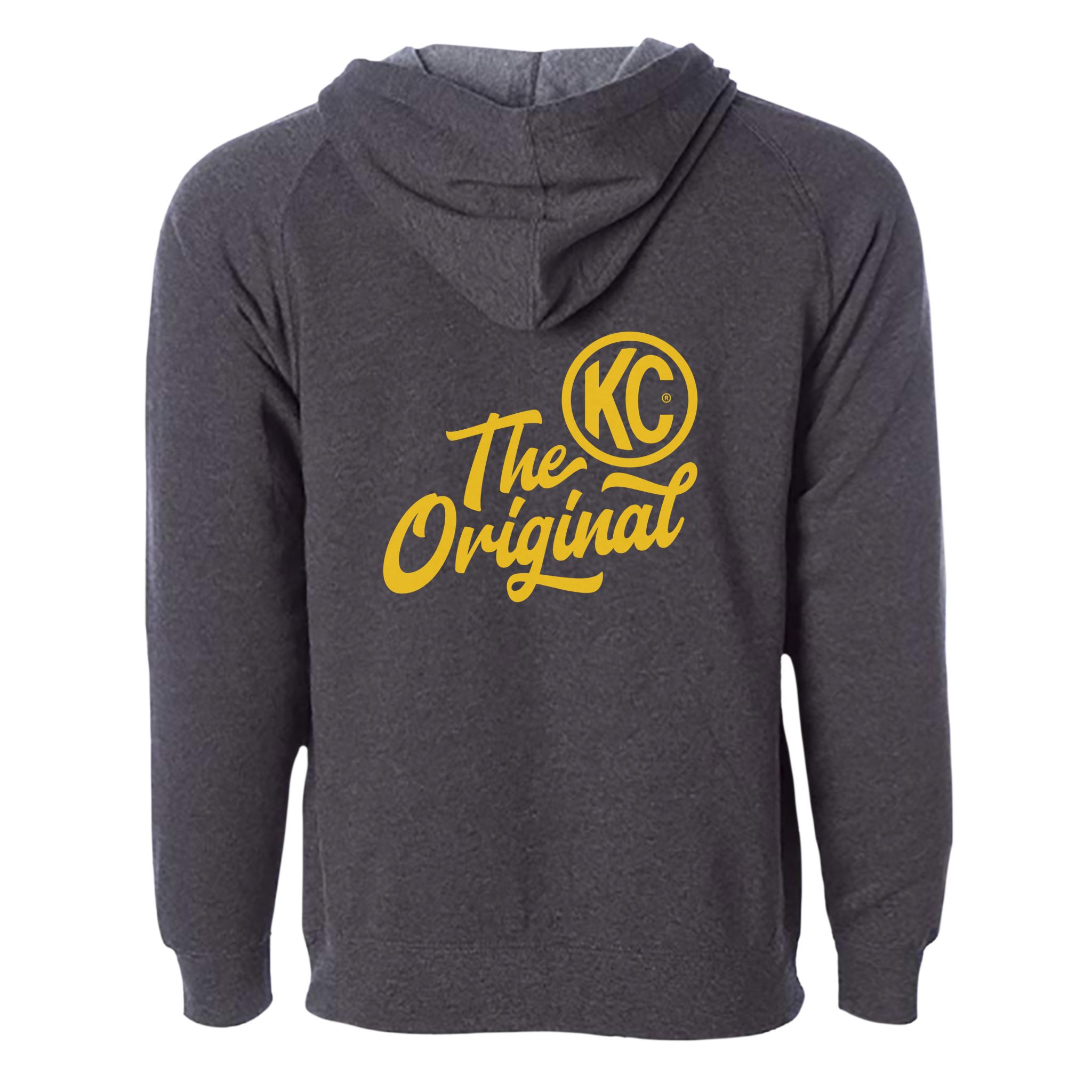 KC The Original Zip-up Hoodie - Heather Gray - 2X-Large