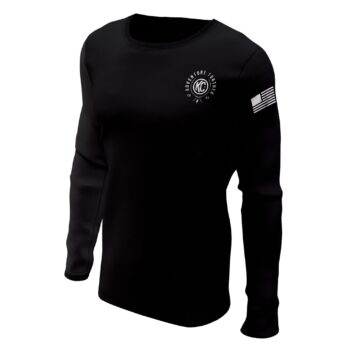 KC Trailblazer Long Sleeve Tee Shirt - Black - Medium