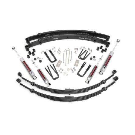 Rough Country 3 Inch Lift Kit - Rear Springs - Toyota Truck 4WD (1984-1985)