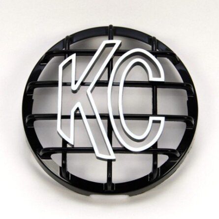 6? Stone Guard - ABS Plastic - Black / White KC Logo