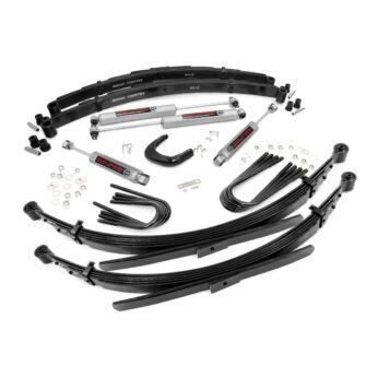 Rough Country 4 Inch Lift Kit - 52 Inch RR Springs - Chevy/GMC 3/4-Ton Suburban (88-91)