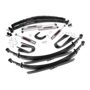 Rough Country 6 Inch Lift Kit - 52 Inch Rear Springs - GMC C15/K15 Truck/Half-Ton Suburban (73-76)