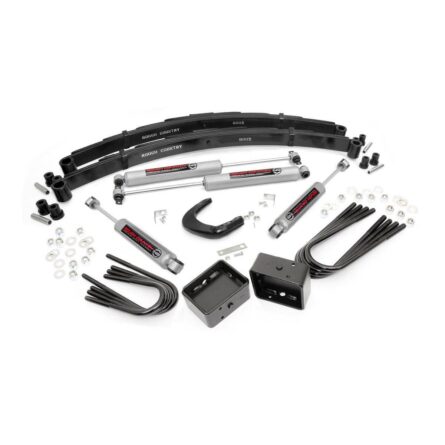 Rough Country 4 Inch Lift Kit - Chevy/GMC C10/K10 C15/K15 Truck/Half-Ton Suburban/Jimmy (77-91)