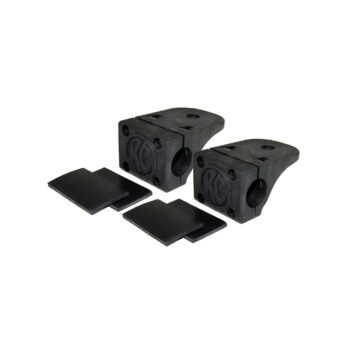 KC Hilites Bracket Set - Tube Clamp Light Mount - Rubber Adjustment Shims - 0.75 in - 1.0 in