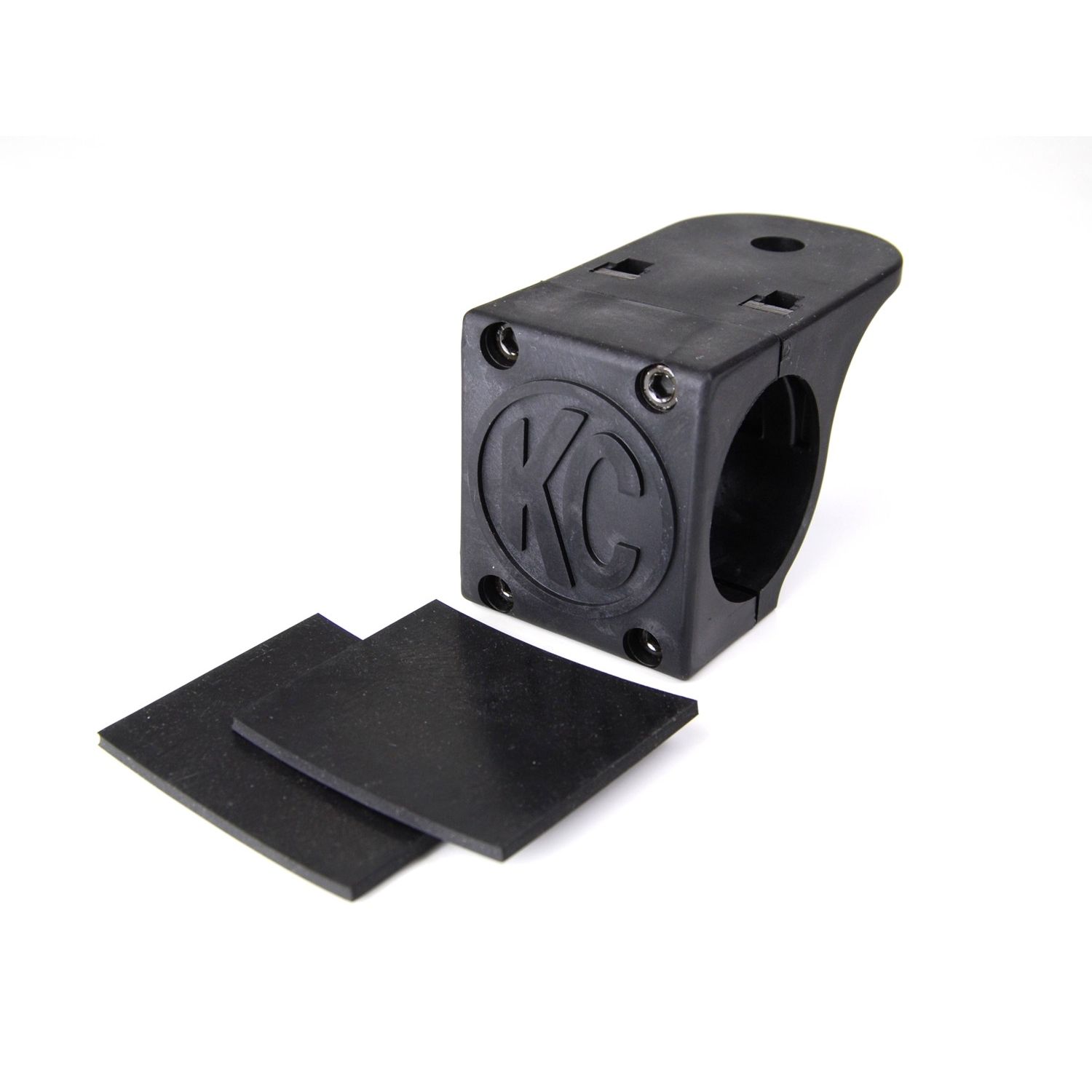 KC Hilites Bracket Set - Tube Clamp Light Mount - Rubber Adjustment Shims - 1.75 in - 2.0 in
