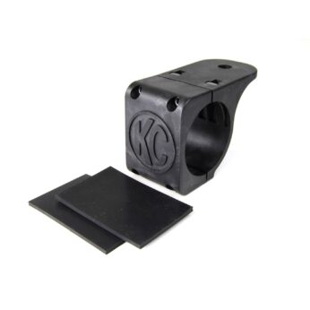 KC Hilites Bracket - Single - Tube Clamp Light Mount - Rubber Adjustment Shims - 2.75 in -3.0 in