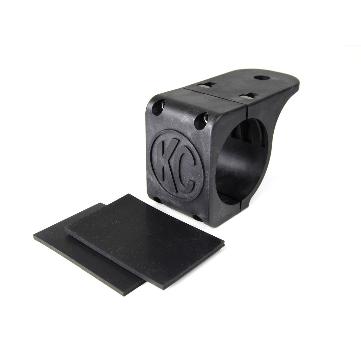 KC Hilites Bracket - Single - Tube Clamp Light Mount - Rubber Adjustment Shims - 2.75 in -3.0 in