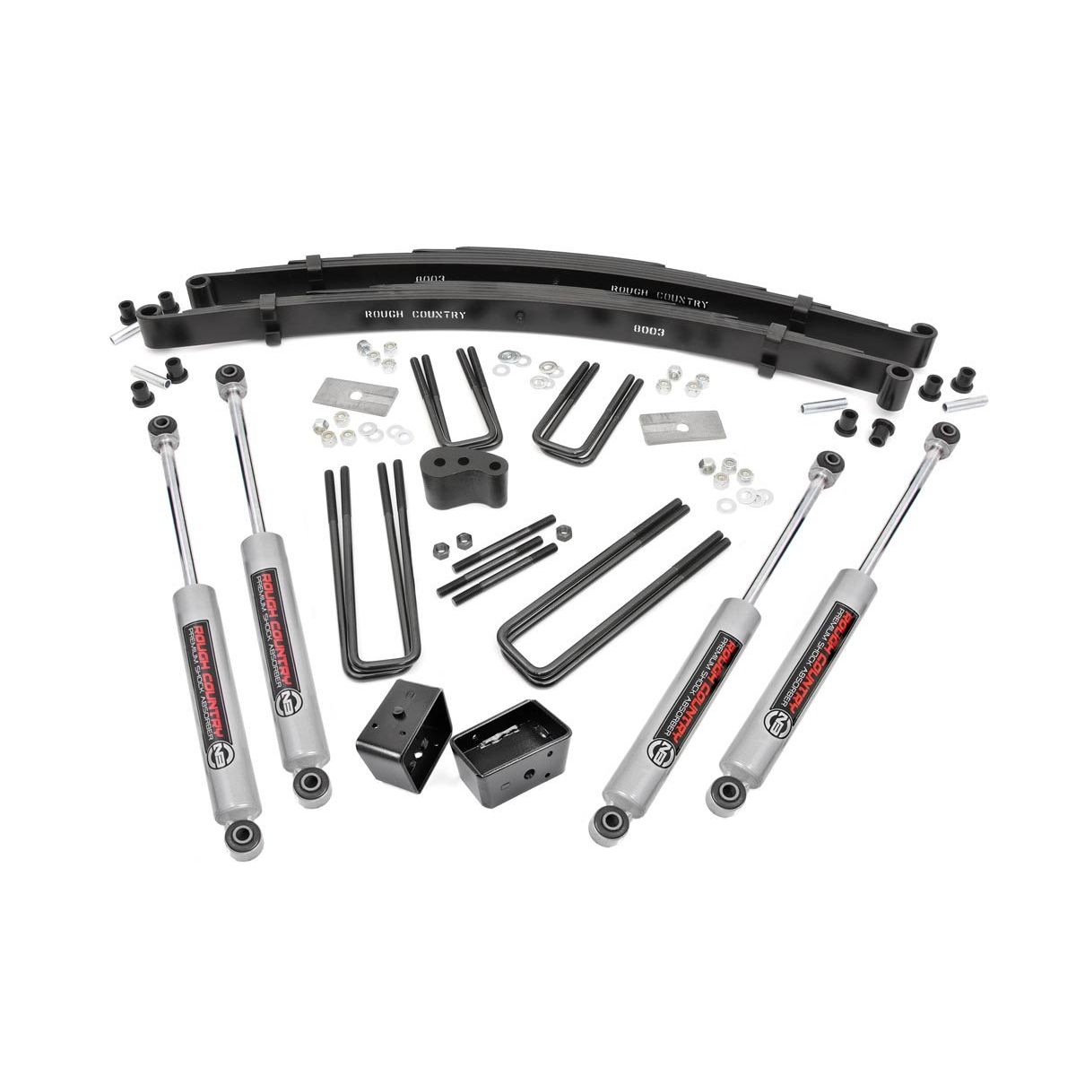 Rough Country 4 Inch Lift Kit - Rear Blocks - Dodge W100 Truck/W200 Truck (74-77)