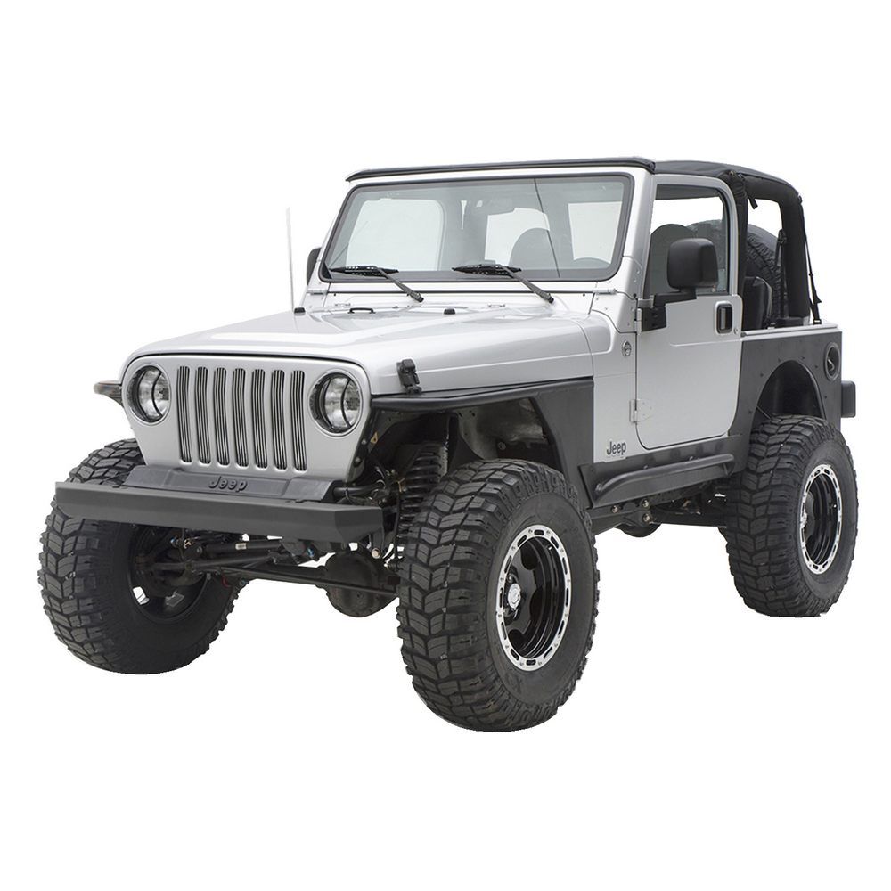 SRC Classic Front Bumper - Black Textured