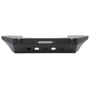 SRC Classic Front Bumper W/Winch Plate - Black Textured