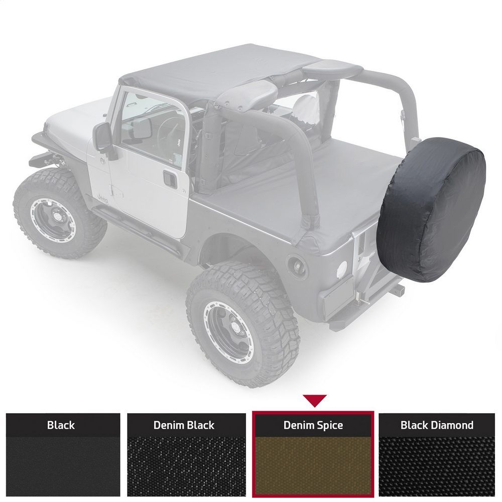 Spare Tire Cover - Medium Tire (30"-32") - Denim Spice