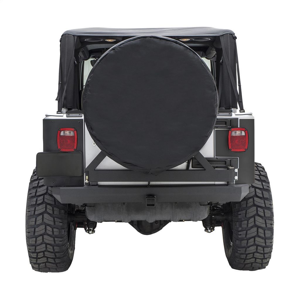 Spare Tire Cover - Large Tire (33"-35") - Black Diamond